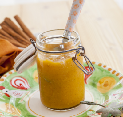 Crema fredda di zucca e semi di chia